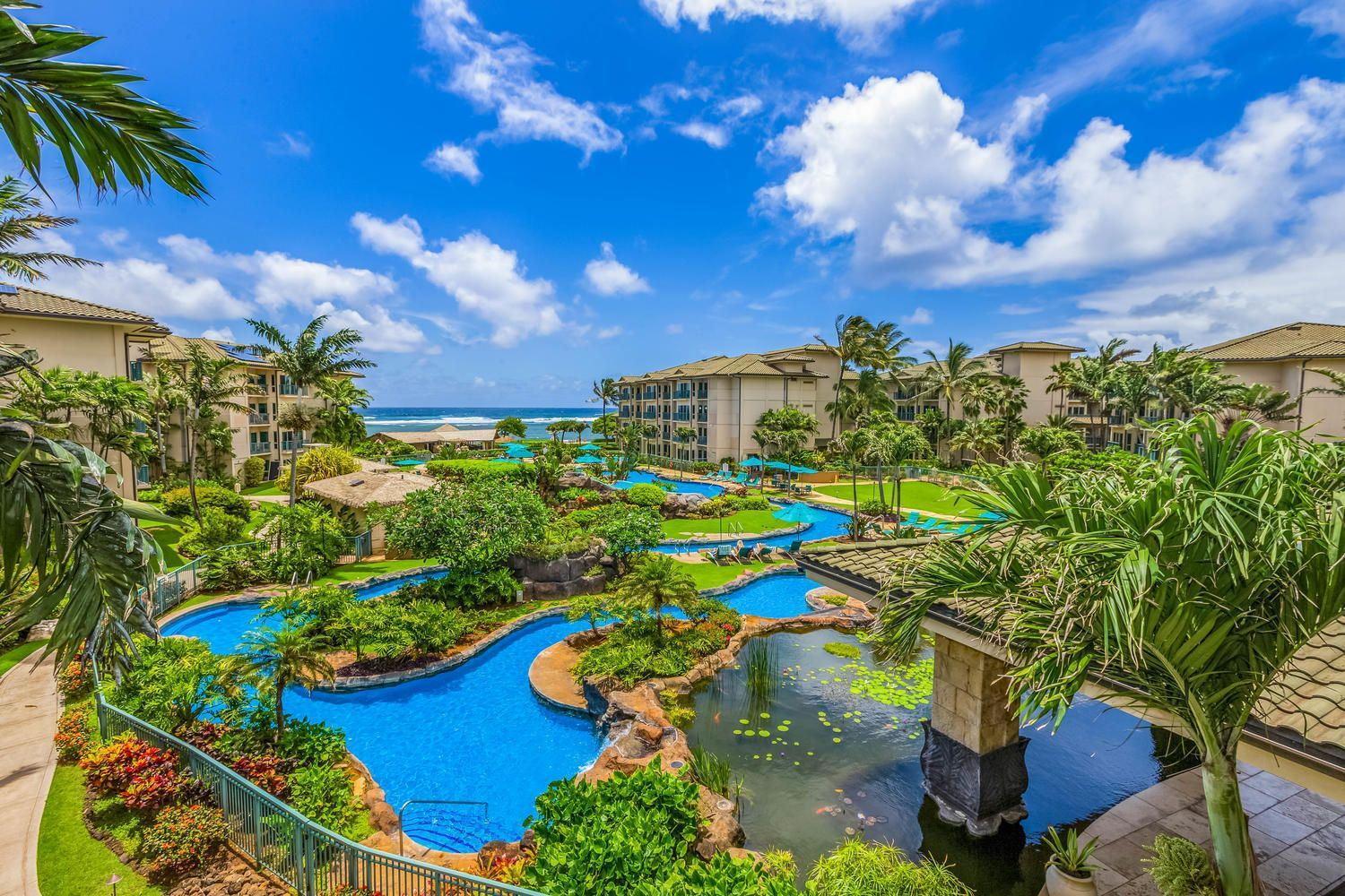 Waipouli Beach Resort Penthouse Beautiful Oceanview Aloha! Ac Pool Kapa'a Eksteriør bilde
